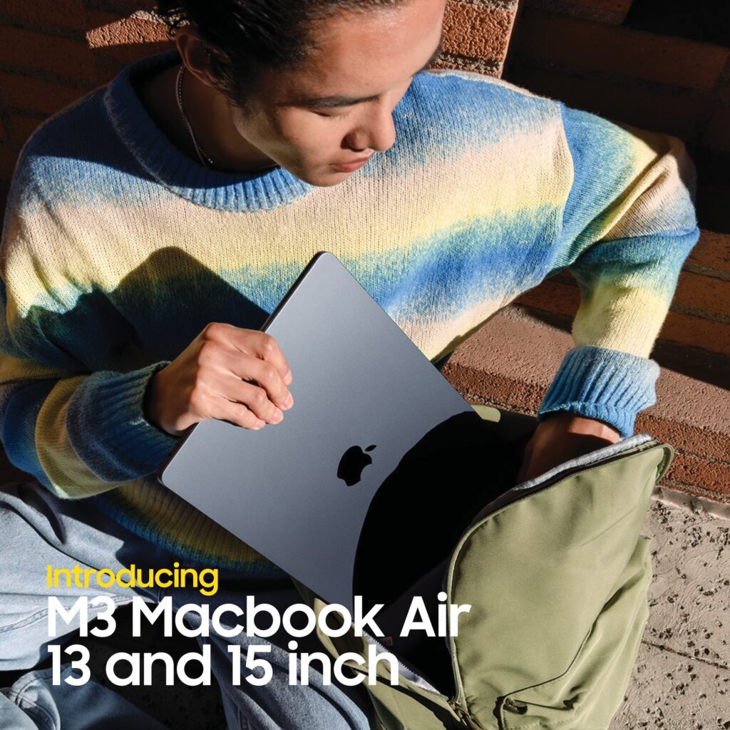 Apple introduces the Macbook Air 13 and 15 inch